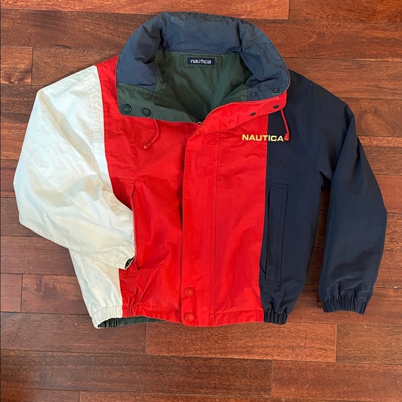 Vintage 90s Nautica Reversible Sailing Jacket - Picture 2 of 7